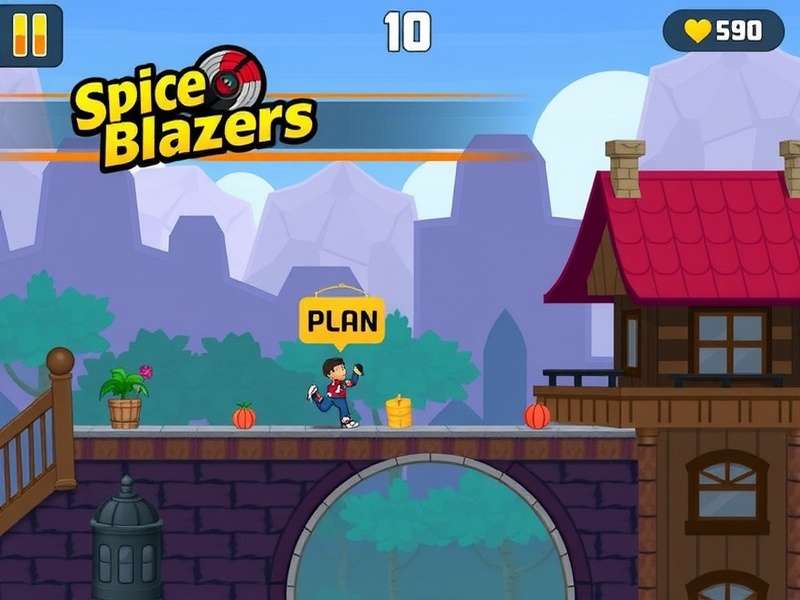 Spice Trail Blazers Gameplay Screenshot